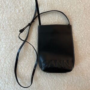 Ganni Small Leather Crossbody